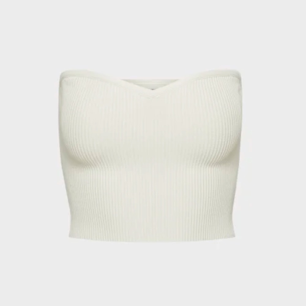 Aritzia sculpt knit tube top